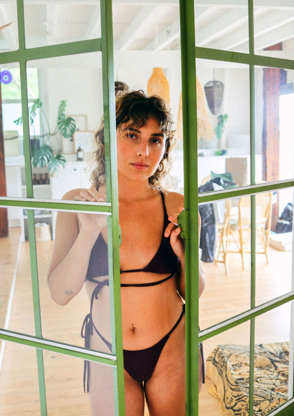 Ares Black - Bikini Top